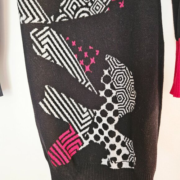 Desigual long sleeves black dress - Picture 2 of 6